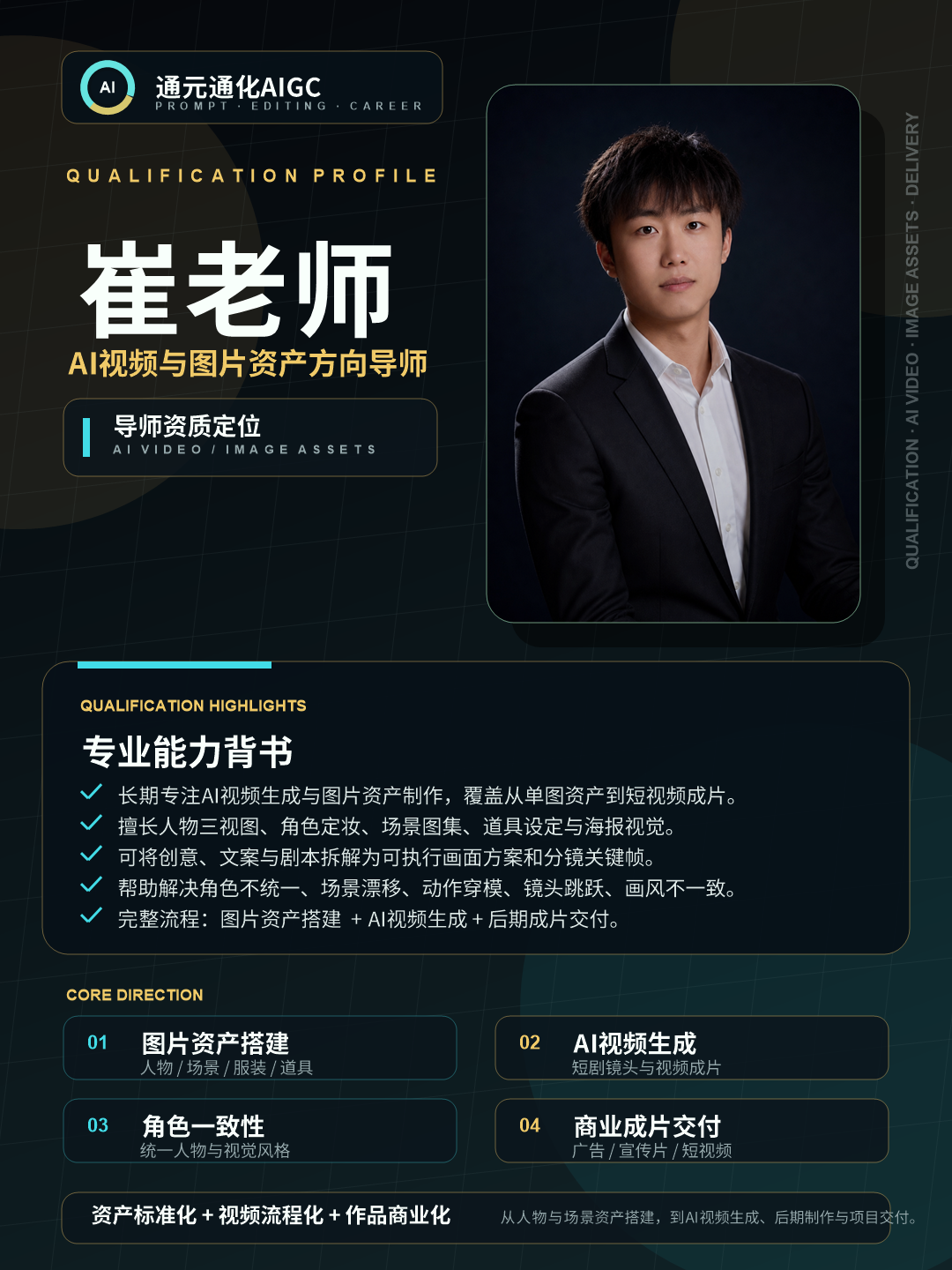 崔老师导师宣传资料