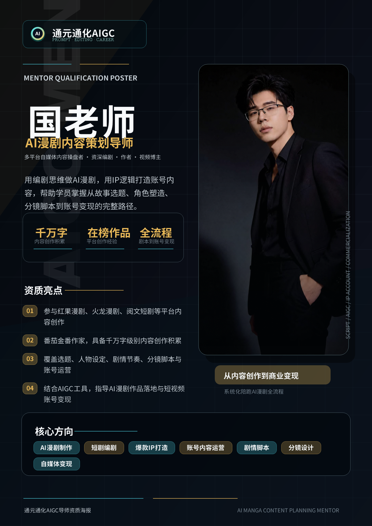 国老师导师宣传资料